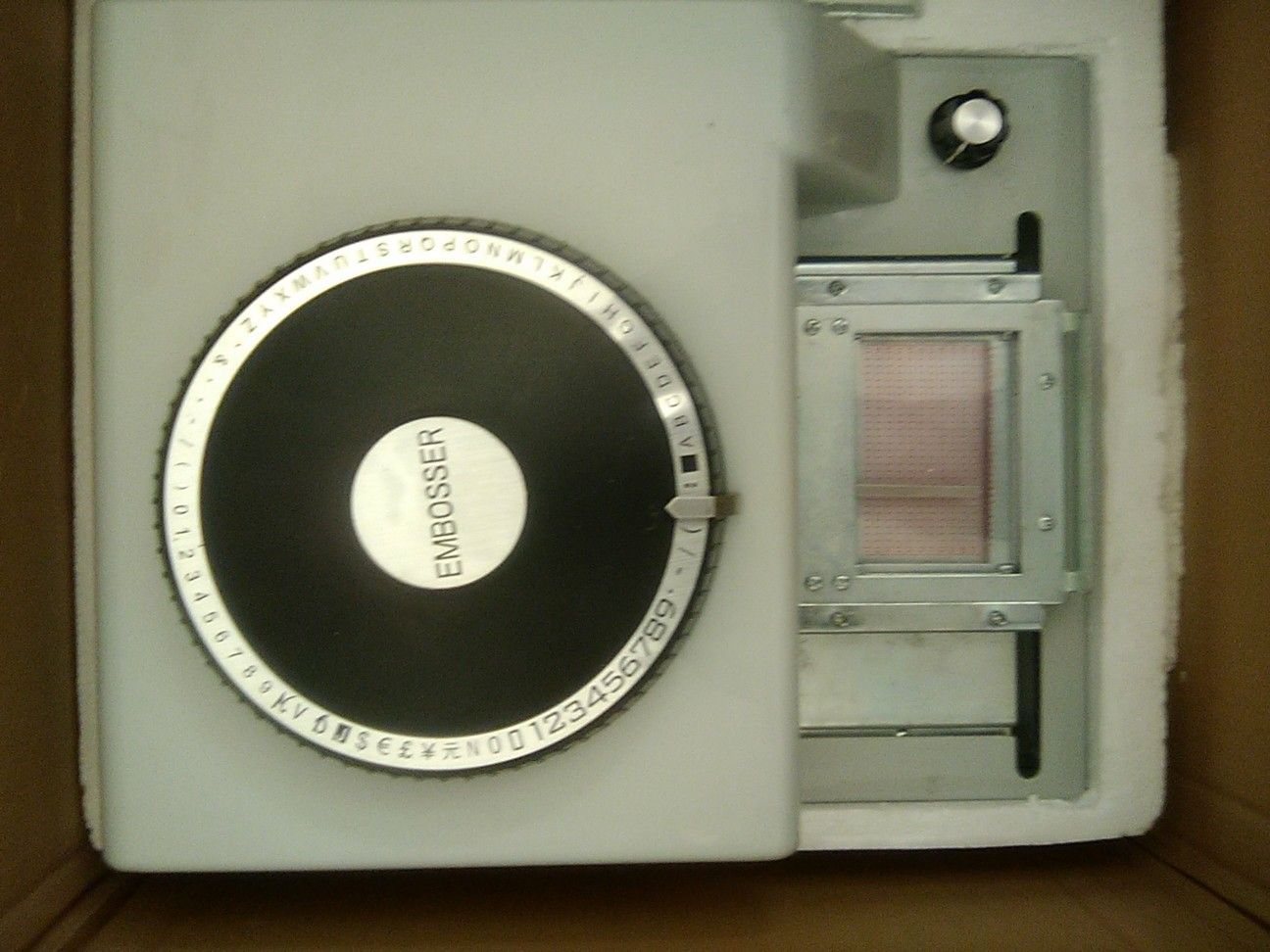 Credit Card Embosser 3 Track Scanner MSR650X W/ software