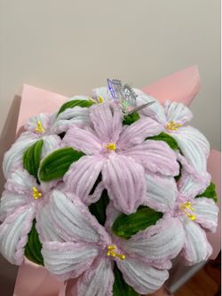 Pipe cleaner flowers