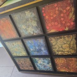 BOMBAY CO Framed MIXED MEDIA