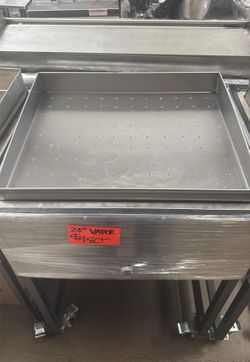 Carrito para tacos al vapor | Vaporera de 24”