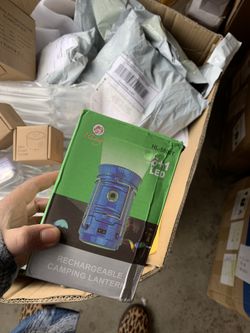 LED RECHARGEABLE CAMPING LANTERN