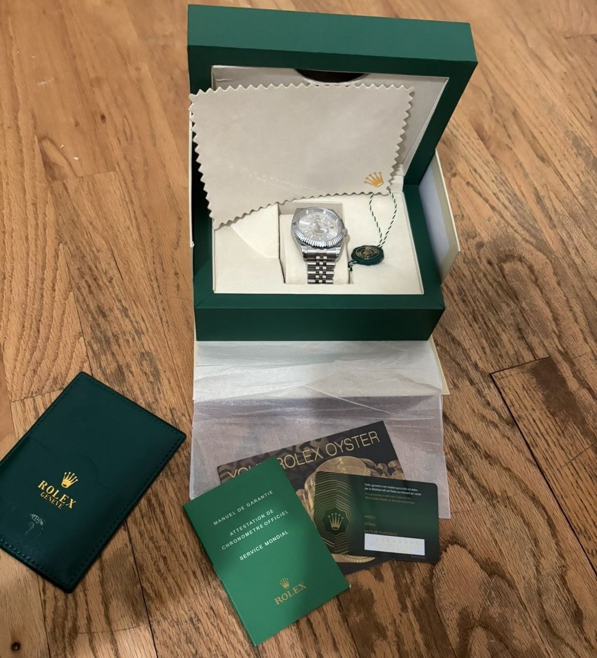 Rolex Datejust 16200 Silver Jubilee Bracelet with Silver Bezel