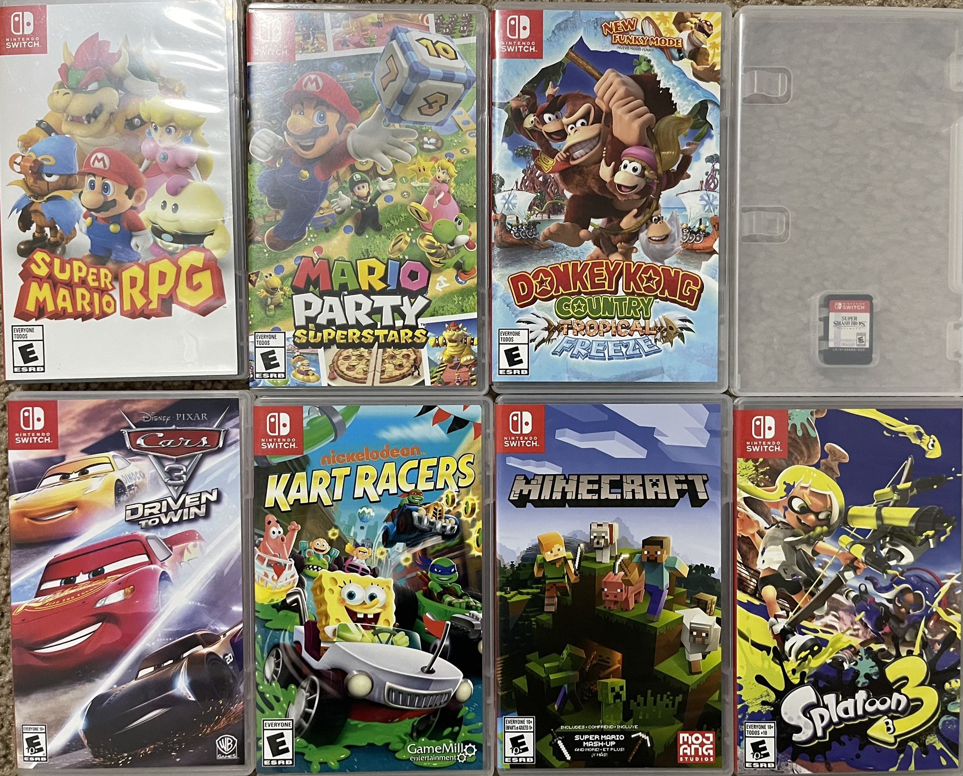 Nintendo Switch Games Bundle 8 Games