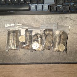 Silver coins war nickels