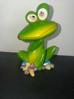 New outdoor resin whimsical frog garden decor