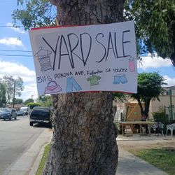 Yard Sale