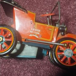 Masudaya Modern Toys Red Roadster A3378