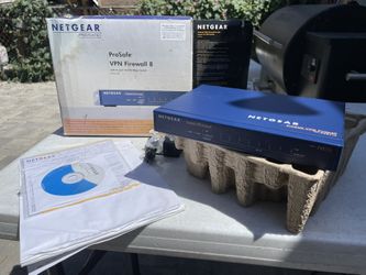 Brand New Netgear VPN Firewall 8 Model FVS318 FVS-318