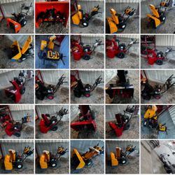 🤩 Brand New Snowblowers! ❄️ 
