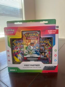 Pokemon First Partner Illustration Collection Series 1