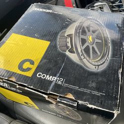 Kicker compC 12 subwoofer