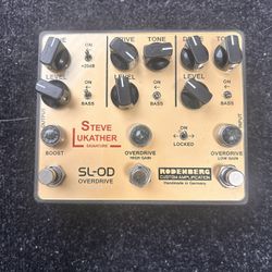 STEVE LUKATER signature over drive. SL-OD