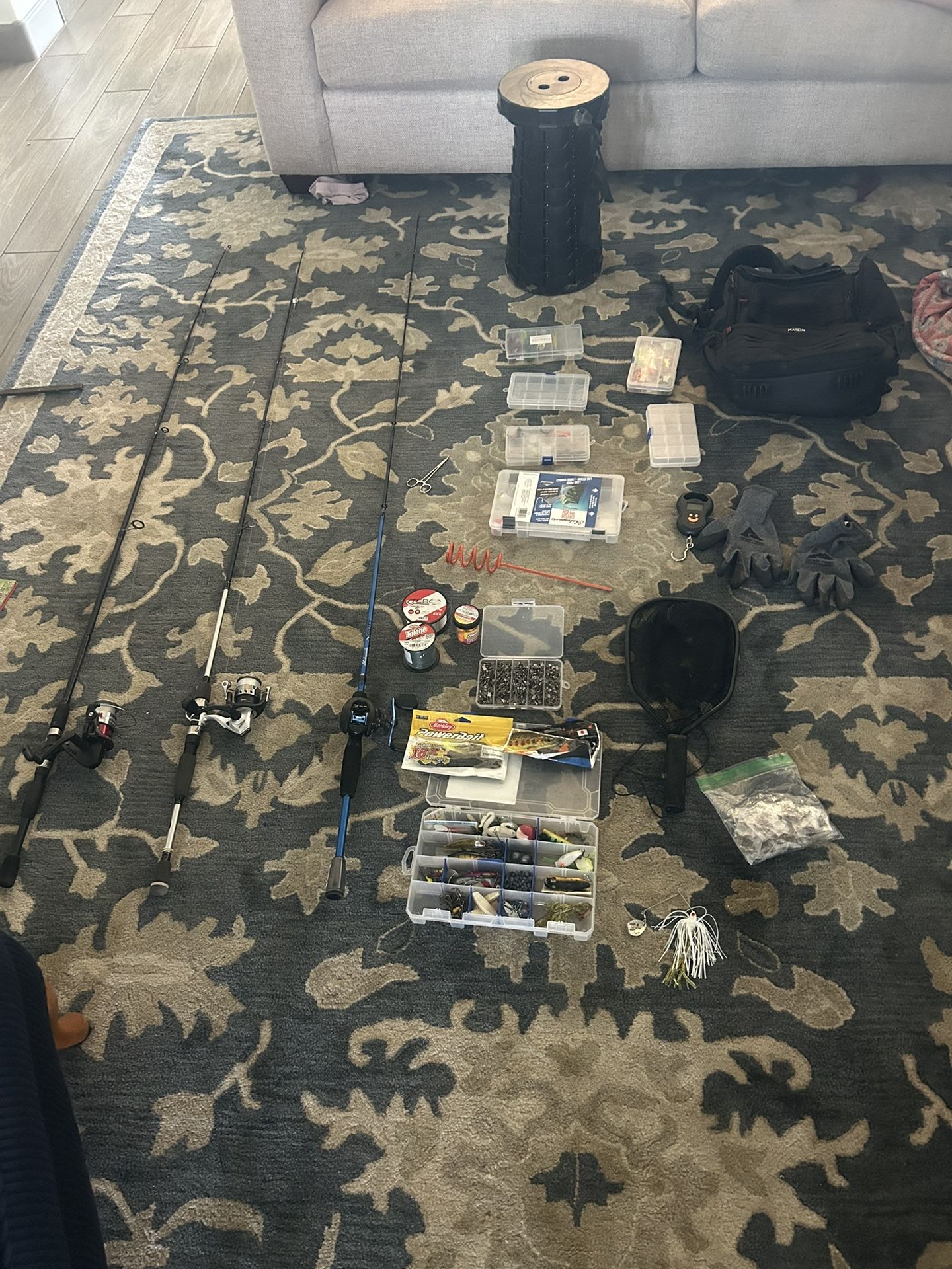 Lots Of Fishing Stuff