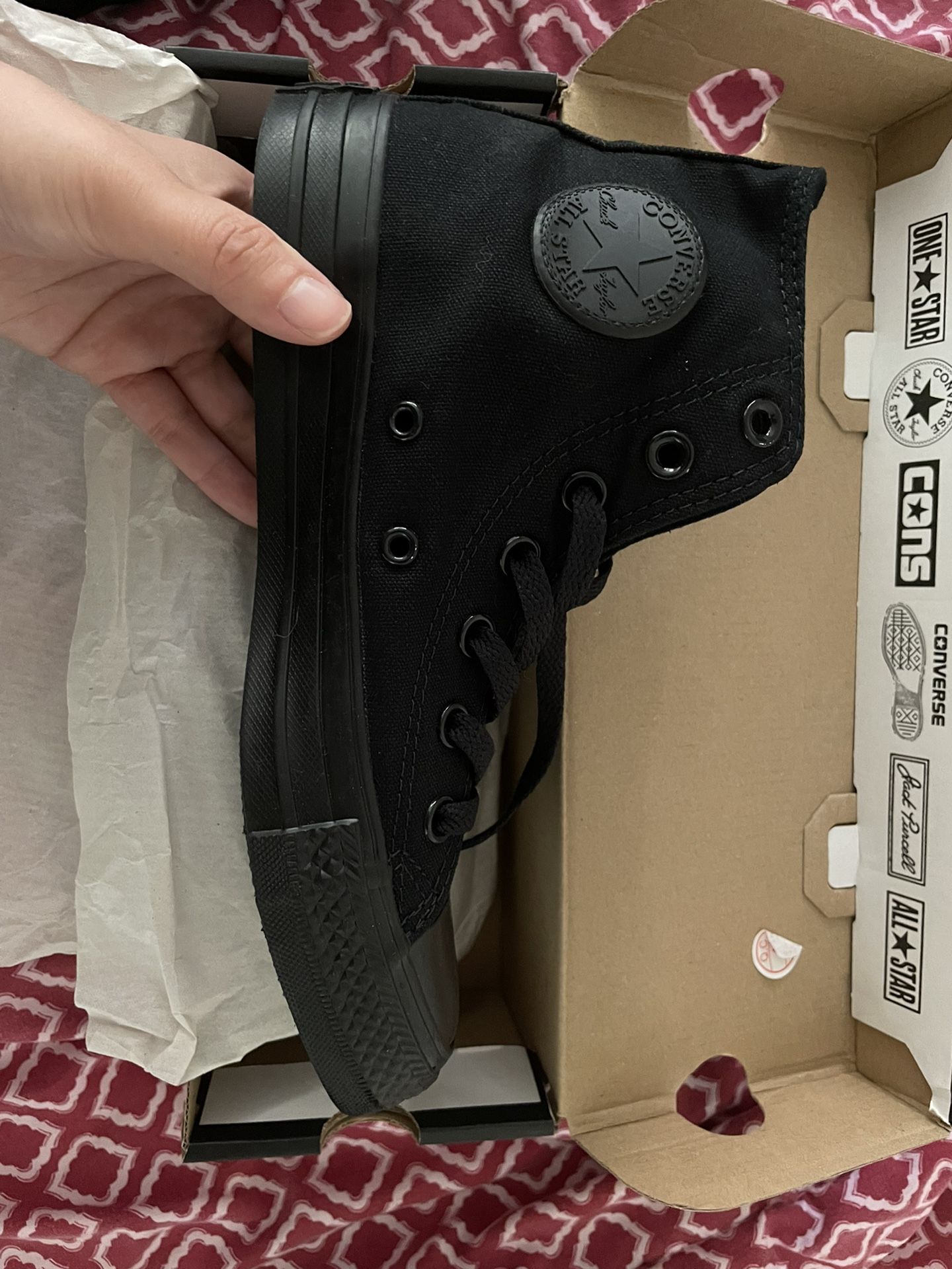 Black Converse Never Worn