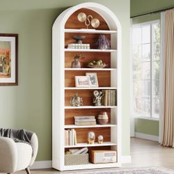 Arched bookshelf- New 
