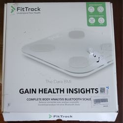 NEW IN BOX FITTRACK THE DARA BMI DIGITAL SCALE. FITTRACK'S WEBSITE PRICE IS $90 & AMAZON'S PRICE IS $58!  