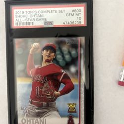 Shohei Ohtani All star card