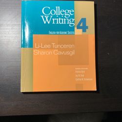 College Writing 4 book