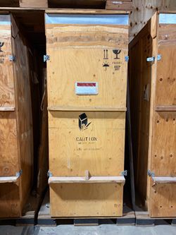Large Wooden Shipping Crate