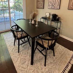 Dining table + Chairs For Sale!