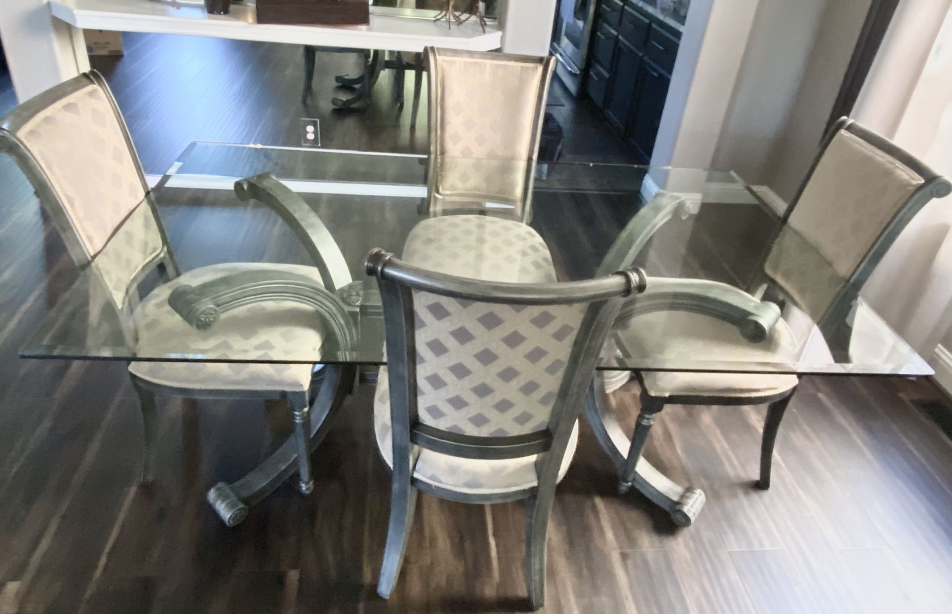 Dining Table, Five Pieces