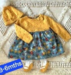 Baby Girl Dress Size 3-6mths