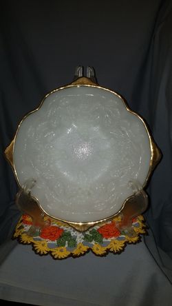 Vintage milk glass