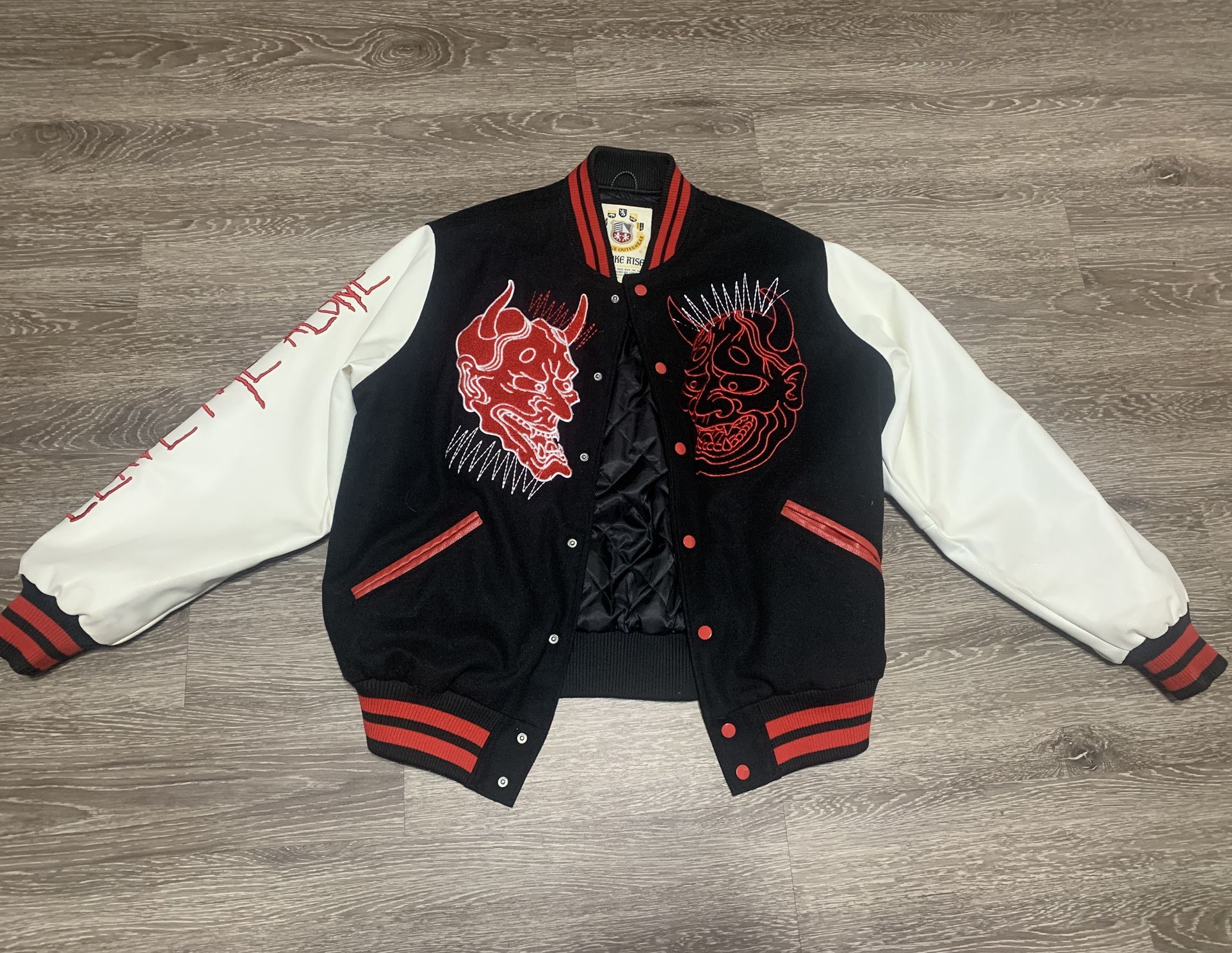 Smoke Rise Demon Varsity Jacket