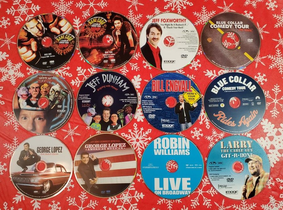 11 Stand-up Comedy DVD's Dane Cook, Williams, Dunham, Lopez, Foxworthy +