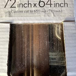 Wood Blinds (brown) 72”x64”