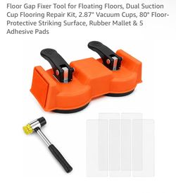 Floor Gap Fixer Tool – Floating Floor Repair Kit with Suction Cups