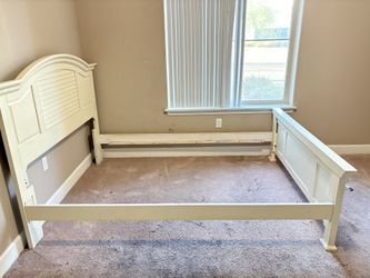 Queen Bed Frame White