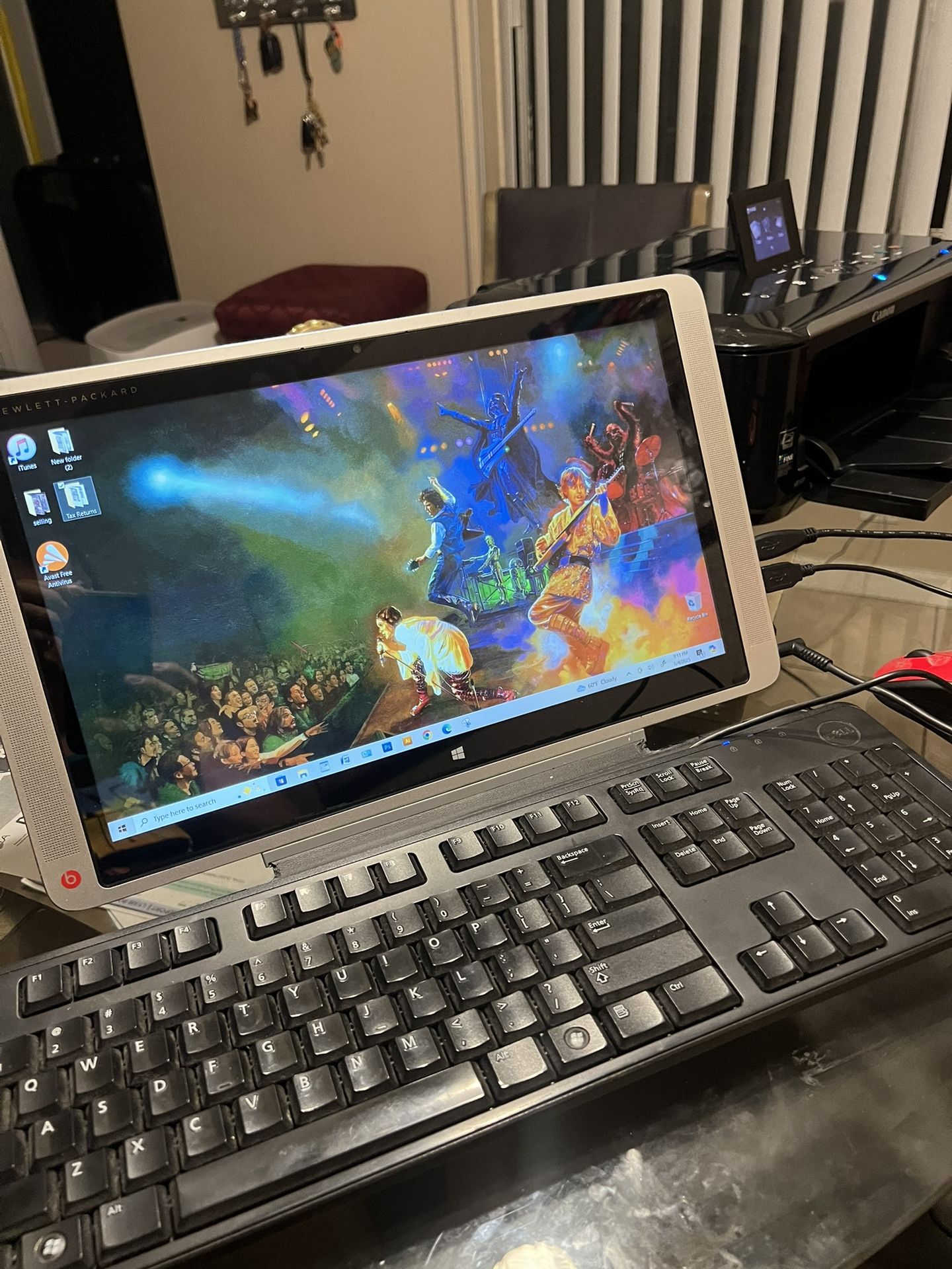 HP Laptop Touch Screen + Adobe Programs + Canon Printer