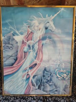 Wizard picture frame