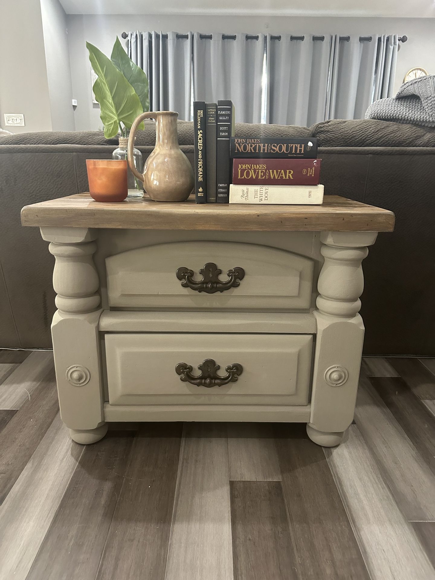 Large Antique Side Table/nightstand 