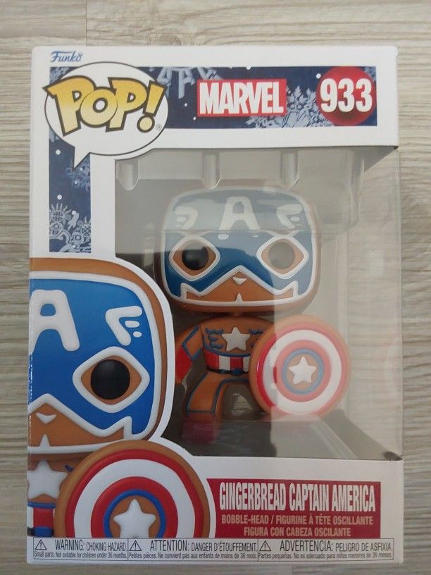 Gingerbread Captain America #933