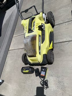 Ryobi 40V 16-Inch Cordless Lawn Mower