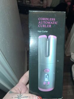 Brand new in box CORDLESS HAIR CURLER!!