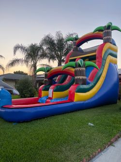 18 FT Tropical Waterslide