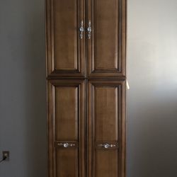 Walnut Storage Cabinet 