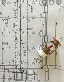 Fire Sprinkler Design CAD drawings