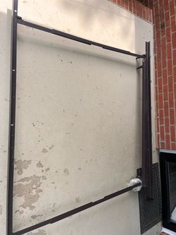 Large Metal Display Sign Frame