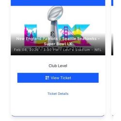 Super Bowl LX: Patriots vs Seahawks