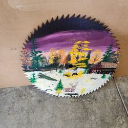 *** 30" VINTAGE SAW BLADE ***