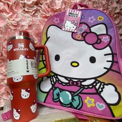 🌸Hello kitty 🌸 Set , Stanley And Backpack 