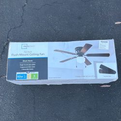Mainstays 52inch Flush Mount Ceiling Fan 