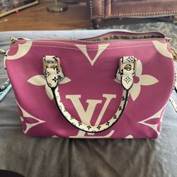 Authentic  Louis Vuitton Giant Pink And Purple