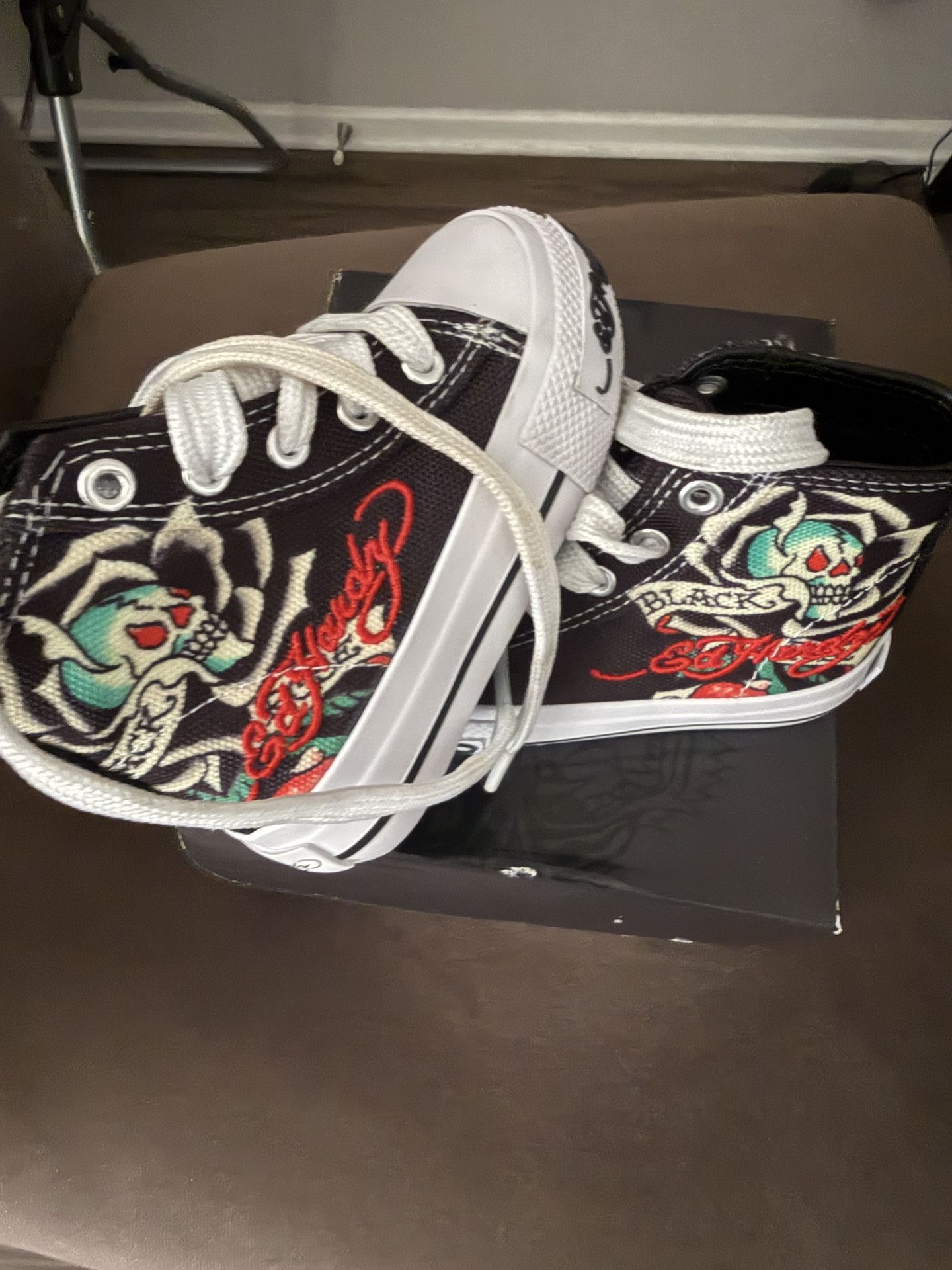 Ed hardy High Top Toddler Size 5c