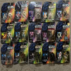 Vintage Star-Wars Boxed Figurines (set of 15)