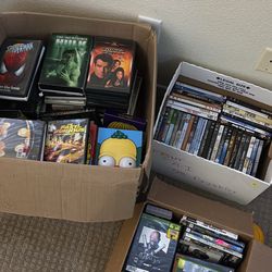 150+ Vintage Video Games and Movies 